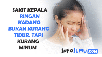 Sakit kepala ringan kadang bukan kurang tidur, tapi kurang minum