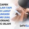 jualan tapi nggak laku